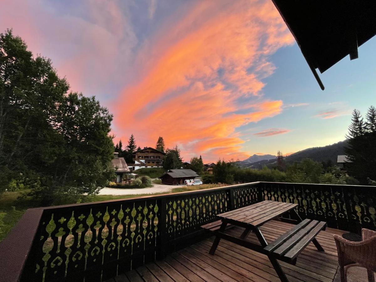 Le Chalet de Nabor Les Gets Extérieur photo